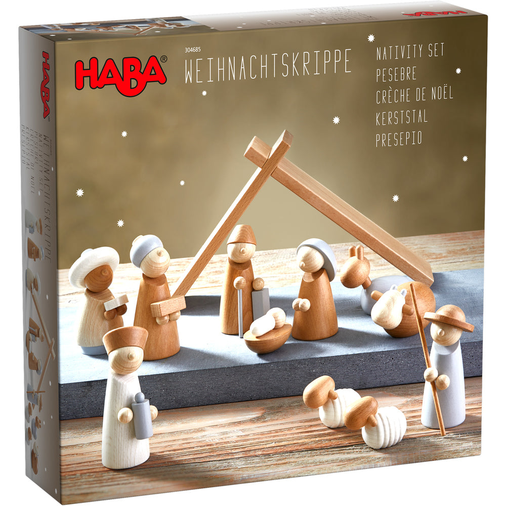 Haba Limited Edition houten kerststal - 304685