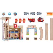Afbeelding in Gallery-weergave laden, Haba ballenbaan Kullerbü – Speelbaan Brandweerkazerne garage - 304847