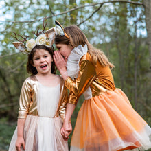 Afbeelding in Gallery-weergave laden, Great Pretenders verkleedjurk Woodland Fox woud vos, maat 5-6 jaar