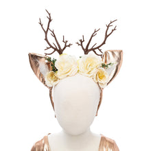 Afbeelding in Gallery-weergave laden, Great Pretenders verkleedjurk Woodland Deer Bos hertje, maat 7-8 jaar