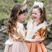 Afbeelding in Gallery-weergave laden, Great Pretenders verkleedjurk Woodland Deer Bos hertje, maat 7-8 jaar