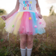 Afbeelding in Gallery-weergave laden, Great Pretenders verkleedjurk Birthday Girl jurk met haarband, maat 3-4 jaar