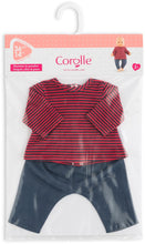 Afbeelding in Gallery-weergave laden, Corolle Mon Grand Poupon - poppenoutfit gestreept - voor pop 36 cm