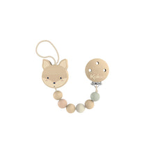 Afbeelding in Gallery-weergave laden, Kaloo speenhouder in hout en siliconen Vosje - K969924