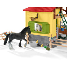 Afbeelding in Gallery-weergave laden, Schleich Farm World - Paardenstal - 42485