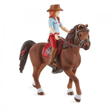 Afbeelding in Gallery-weergave laden, Schleich Horse Club Hannah & Cayenne - 42539