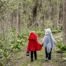 Afbeelding in Gallery-weergave laden, Great Pretenders verkleedcape Woodland Wolf cape, maat 2-3 jaar