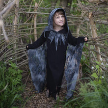 Afbeelding in Gallery-weergave laden, Great Pretenders verkleedset Grim Reaper Cloack mantel, maat 5-6 jaar