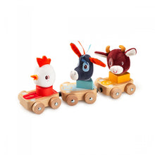 Afbeelding in Gallery-weergave laden, Lilliputiens houten Boerderij Autoslinger - 83295