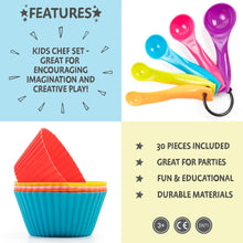 Afbeelding in Gallery-weergave laden, Twiddlers Kinder chef set, 30 delige set - A0564