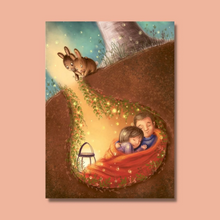 Afbeelding in Gallery-weergave laden, Barbara Denef Illustration wenskaart - "Geborgenheid"