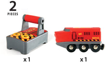 Afbeelding in Gallery-weergave laden, Brio rode locomotief op afstandsbediening RC - 33213