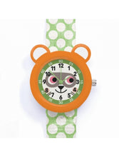 Afbeelding in Gallery-weergave laden, Djeco waterbestendig horloge Wasbeer - DD00427