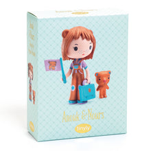 Afbeelding in Gallery-weergave laden, Djeco Tinyly figuur / poppetje 7,5 cm Anouk & Nours - DJ06941