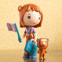 Afbeelding in Gallery-weergave laden, Djeco Tinyly figuur / poppetje 7,5 cm Anouk & Nours - DJ06941
