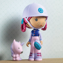 Afbeelding in Gallery-weergave laden, Djeco Tinyly figuur / poppetje 7,5 cm Joe & Gala eenhoorn - DJ06949