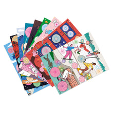 Afbeelding in Gallery-weergave laden, Ada Lauweryssens ❤️ Djeco knutselset 7+ Spiralen, Blok met 10 thema's - DJ08736