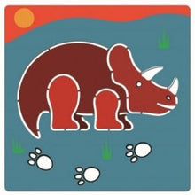 Afbeelding in Gallery-weergave laden, Djeco set van 5 teken sjablonen Dinosaurussen - DJ08863