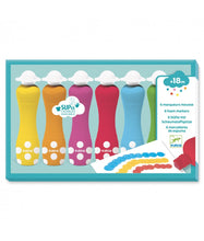 Afbeelding in Gallery-weergave laden, Djeco grote schuimmarkers / verfstiften voor kleine handjes - DJ09002