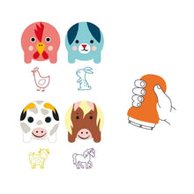 Afbeelding in Gallery-weergave laden, Djeco Boerderij dieren stempels - DJ09011