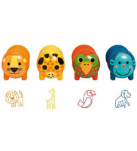 Afbeelding in Gallery-weergave laden, Djeco Safari dieren stempels - DJ09012