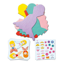 Afbeelding in Gallery-weergave laden, Djeco creëren met stickers , ik hou van Prinsessen - DJ09053