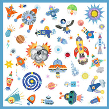 Afbeelding in Gallery-weergave laden, Djeco stickerset in het heelal 160 stuks - DJ09270