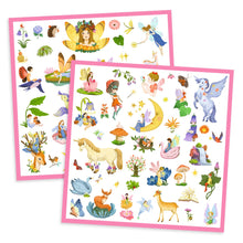 Afbeelding in Gallery-weergave laden, Djeco metallic stickerset Fantasie 160 stuks - DJ09279