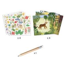 Afbeelding in Gallery-weergave laden, Djeco knutselset Bex Parkin Inspired By, Henri Rousseau - Ongerepte Natuur - DJ09375