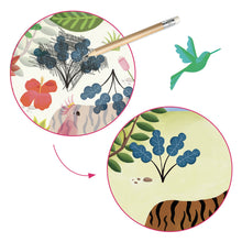 Afbeelding in Gallery-weergave laden, Djeco knutselset Bex Parkin Inspired By, Henri Rousseau - Ongerepte Natuur - DJ09375