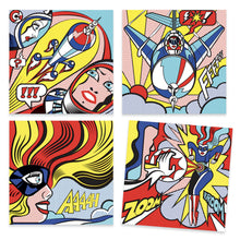 Afbeelding in Gallery-weergave laden, Djeco Christian Montenegro Inspired By Roy Liechtenstein - Heroes - DJ09376