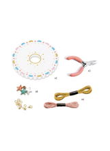 Afbeelding in Gallery-weergave laden, Djeco juwelen om zelf te maken Kumihimo Celeste - DJ09818