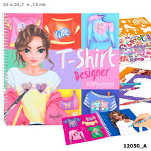 Afbeelding in Gallery-weergave laden, Depesche TOPModel T-shirt Designer kleurboek - 12050