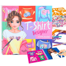 Afbeelding in Gallery-weergave laden, Depesche TOPModel T-shirt Designer kleurboek - 12050