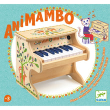 Afbeelding in Gallery-weergave laden, Djeco Animambo houten elektronische piano - DJ06006
