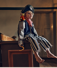 Afbeelding in Gallery-weergave laden, Souza for Kids 100888 Duncan piraat met papegaai, maat 128-140cm/8-10 jaar