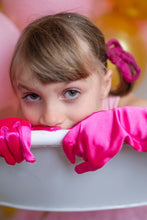 Afbeelding in Gallery-weergave laden, Great Pretenders fuchsia roze prinsessen handschoenen - 22620