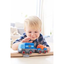 Afbeelding in Gallery-weergave laden, Haba Kullerbü ballenbaan Vrachtwagen met aanhangwagen, op batterijen - 304820