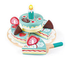 Afbeelding in Gallery-weergave laden, Hape Toys Interactive Happy Birthday Cake, verjaardagstaart - E3180