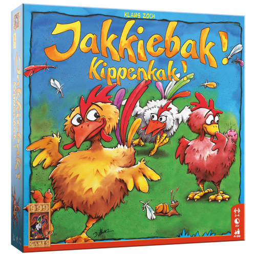 999 Games spel 4+ Jakkiebak! Kippenkak!