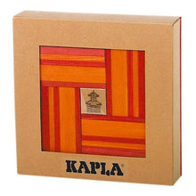 Afbeelding in Gallery-weergave laden, Kapla boek en kleuren 40 plankjes - Rood en oranje