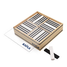 Afbeelding in Gallery-weergave laden, Kapla box Black & White 100-delige set, 2 kleuren