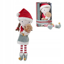 Afbeelding in Gallery-weergave laden, Little Dutch knuffelpop Rosa Kerstmis 35 cm - LD4538