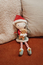 Afbeelding in Gallery-weergave laden, Little Dutch knuffelpop Rosa Kerstmis 35 cm - LD4538