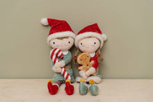 Afbeelding in Gallery-weergave laden, Little Dutch knuffelpop Jim Kerstmis 35 cm - LD4539