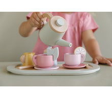 Afbeelding in Gallery-weergave laden, Little Dutch houten theeservies pastel - LD7006