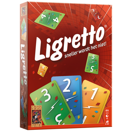 999 Games kaartspel Ligretto Rood