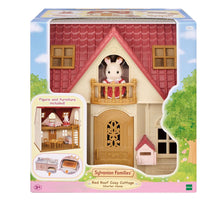 Afbeelding in Gallery-weergave laden, Sylvanian Families Red Roof Cosy Cottage startershuisje - 5567