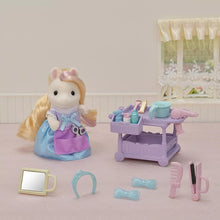Afbeelding in Gallery-weergave laden, Sylvanian Families Pony's kappersset - 5644