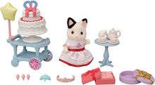 Afbeelding in Gallery-weergave laden, Sylvanian Families - verjaardag speelset Tuxedo Cat meisje - 5646 op